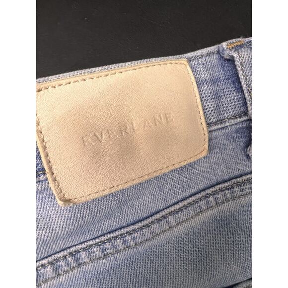 E001 Everlane Jeans Womens 30 The Cheeky Bootcut Light Wash Denim Crop - Picture 4 of 5